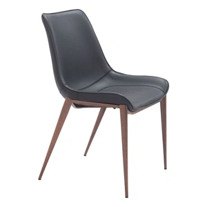 Zuo Modern Magnus Faux Leather/Steel Dining Chair (Set of 2)