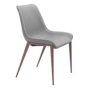 Zuo Modern Magnus Faux Leather/Steel Dining Chair (Set of 2)