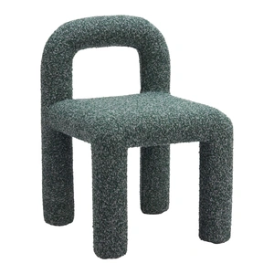 Zuo Modern Arum Polyester Dining Chair, Snowy Green (Set of 2)