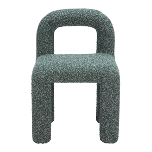 Zuo Modern Arum Polyester Dining Chair, Snowy Green (Set of 2)