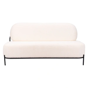 Zuo Modern Arendal Polyester/Steel Sofa, Vanilla