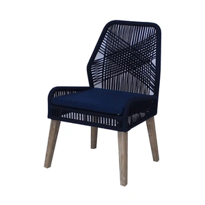 Coaster Nakia Woven Back Side Chair with Wood Base (Set of 2)