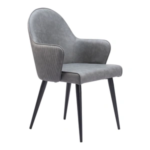 Zuo Modern Silloth Faux Leather/Steel Dining Chair
