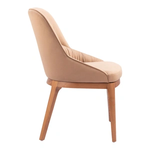 Zuo Modern Ayr Fabric/Wood Dining Chair (Set of 2)