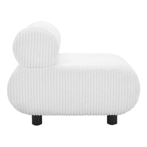 Zuo Modern Rahat Corduroy Accent Chair, White