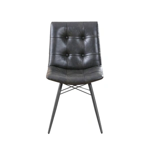 Coaster Aiken Tufted Leatherette Dining Chair with Metal Legs (Set of 4)