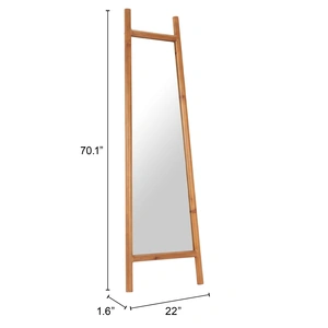 Zuo Modern Stiga Wood Mirror, Natural