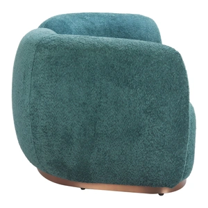 Zuo Modern Jamela Polyester Sofa, Teal