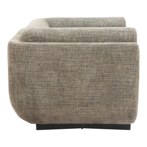 Zuo Modern Sereneu Chenille Accent Chair, Green Tweed