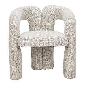 Zuo Modern Buis Polyester Dining Chair, Gray