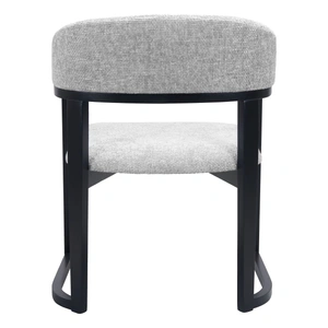 Zuo Modern Anasa Polyester/Wood Dining Chair, Gray