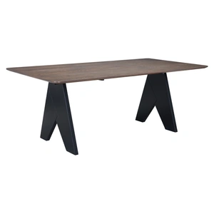 Zuo Modern Lisse Rectangular Wood Dining Table, Espresso