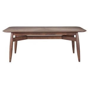 Zuo Modern Silea Rectangular Wood Dining Table, Espresso
