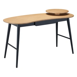Zuo Modern Tarkiz Oval Wood Desk w/Drawer, Natural
