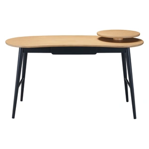 Zuo Modern Tarkiz Oval Wood Desk w/Drawer, Natural