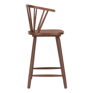 Zuo Modern Stenger Wood Counter Stool (Set of 2)
