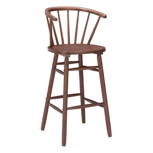 Zuo Modern Stenger Wood Barstool (Set of 2)