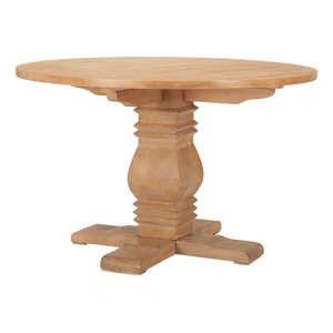 Zuo Modern Tabi Round Wood Dining Table, Brown