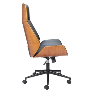 Zuo Modern Flex Faux Leather High Back Office Chair