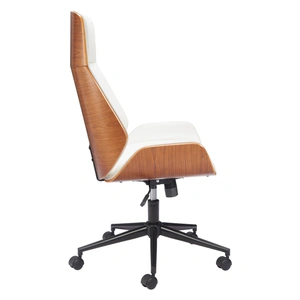 Zuo Modern Flex Faux Leather High Back Office Chair