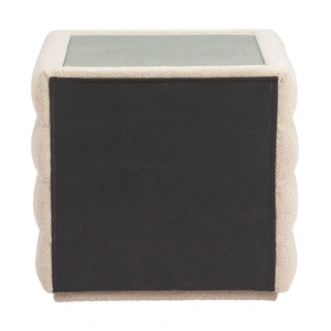Zuo Modern Soffice Polyester Nightstand, Beige