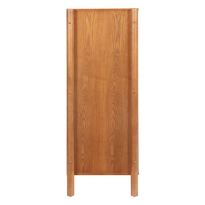 Zuo Modern Beleza Wood Chest w/5 Drawers, Walnut