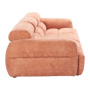 Zuo Modern Alis Polyester Modular Sofa, Orange