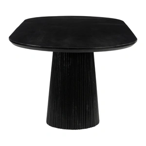 Zuo Modern Sulco Oval Wood/MDF Dining Table, Black