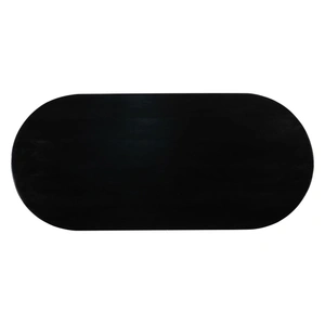 Zuo Modern Sulco Oval Wood/MDF Dining Table, Black