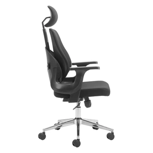 Zuo Modern Genric Mesh Fabric Office Chair, Black