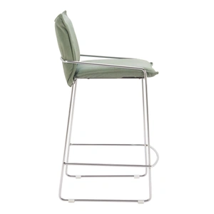 Zuo Modern Pola Upholstery/Steel Counter Stool