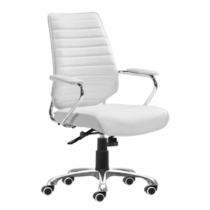 Zuo Modern Enterprise Faux Leather Low Back Office Chair
