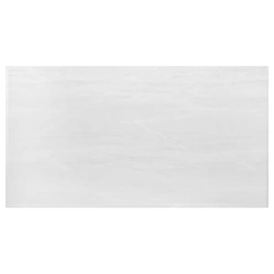 Coaster Kerwin Rectangle Faux Marble Top Dining Table with Chrome Base, White Marble/Chrome