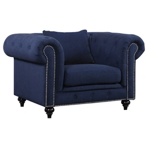 Meridian Furniture Chesterfield Fabric Chair
