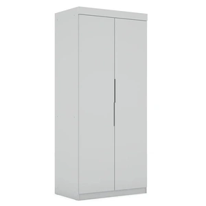 Manhattan Comfort Mulberry 2.0 Sectional Armoire Wardrobe Closet w/2 Drawers 