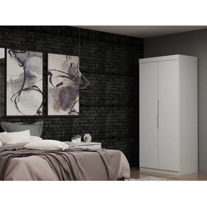 Manhattan Comfort Mulberry 2.0 Sectional Armoire Wardrobe Closet w/2 Drawers 