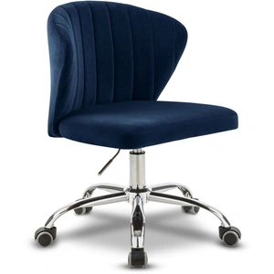 Meridian Furniture Finley Velvet Office Chair