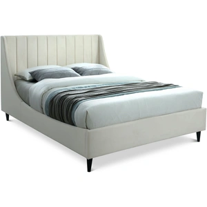 Meridian Furniture Eva Velvet Bed