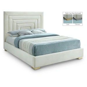 Meridian Furniture Nora Velvet Bed