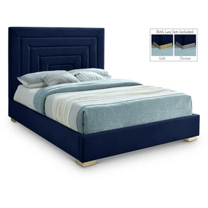 Meridian Furniture Nora Velvet Bed