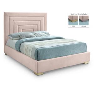 Meridian Furniture Nora Velvet Bed