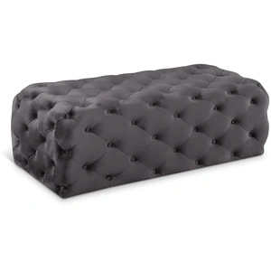 Meridian Furniture Casey Velvet Ottoman/Bench