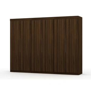 Manhattan Comfort Mulberry 2.0 3 Sectional Wardrobe Closet w/6 Drawers, Set of 3