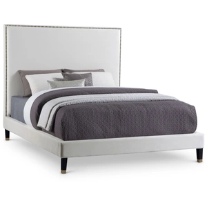 Meridian Furniture Harlie Velvet Bed