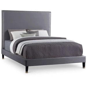 Meridian Furniture Harlie Velvet Bed