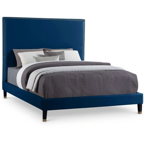 Meridian Furniture Harlie Velvet Bed