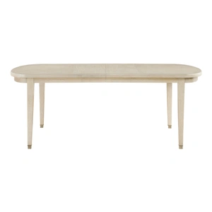 Homelegance Genoa Oval Extendable Wood Dining Table, Light Oak