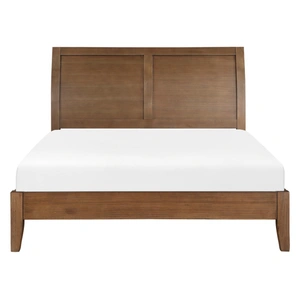 Homelegance Evans Wood Platform Bed, Light Brown