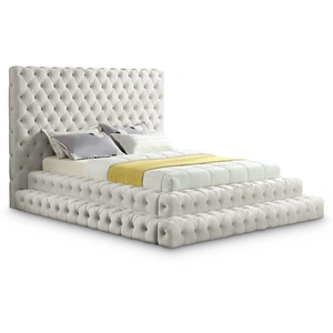 Meridian Furniture Revel Velvet Bed