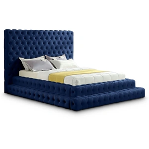 Meridian Furniture Revel Velvet Bed